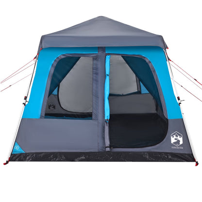 Family Tent Dome 8-Person Blue Quick Release