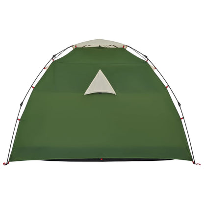 Camping Tent Dome 4-Person Green Quick Release