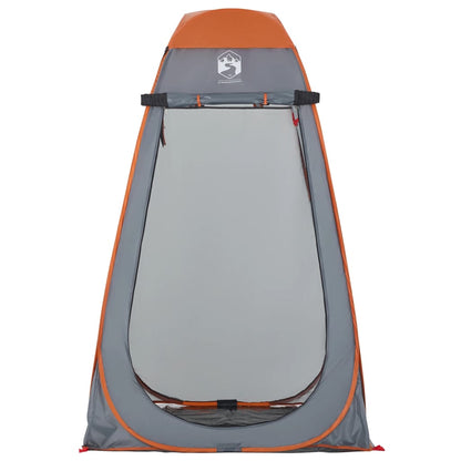 Privacy Tent Grey and Orange Pop-up Waterproof