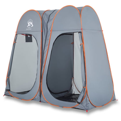 Privacy Tent Grey and Orange Pop-up Waterproof