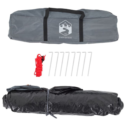 Camping Tent 2-Person Grey Quick Release