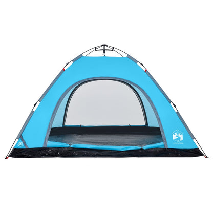 Camping Tent 5-Person Blue Quick Release