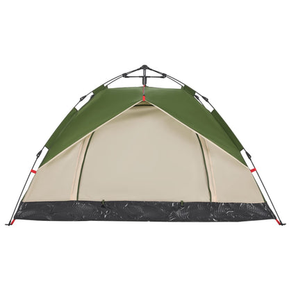 Camping Tent Dome 2-Person Green Quick Release