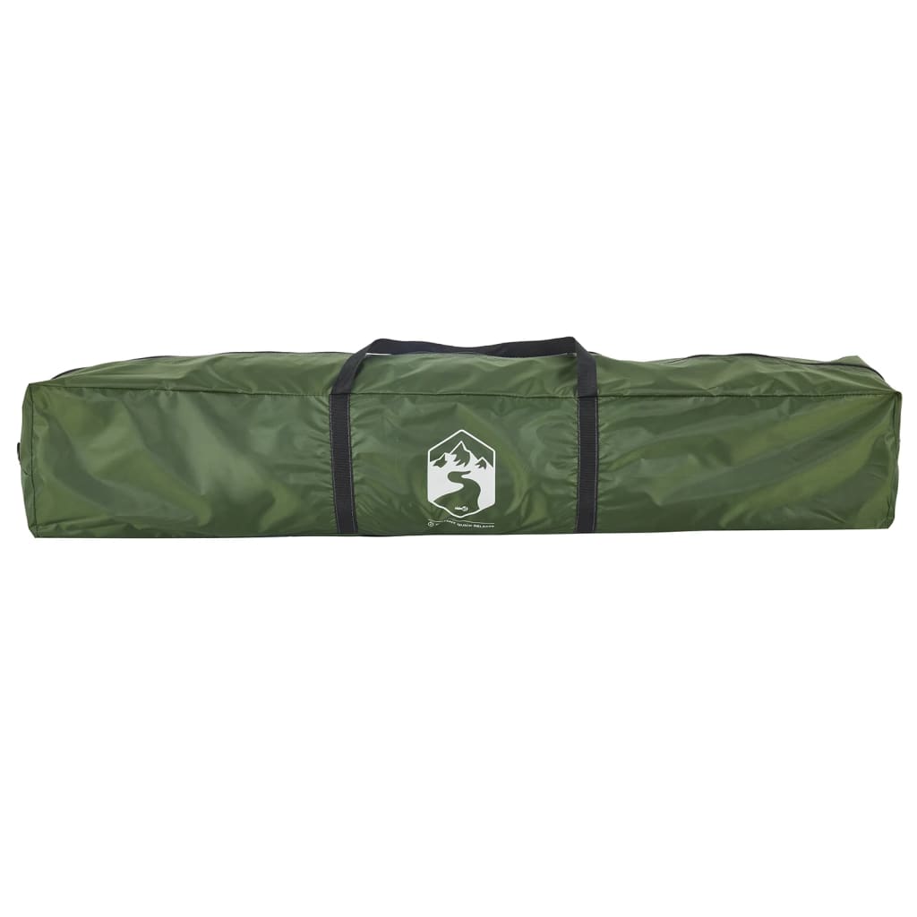 Camping Tent Dome 3-Person Green Quick Release