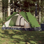 Camping Tent Dome 3-Person Green Quick Release