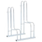 Bicycle Stand for 2 Bikes Floor Freestanding Galvanised Steel