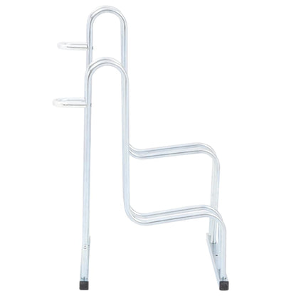 Bicycle Stand for 2 Bikes Floor Freestanding Galvanised Steel