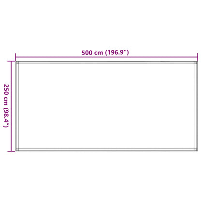 Tent Carpet Sand 250x500 cm HDPE