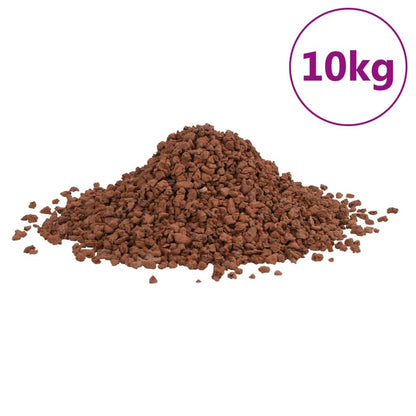 Volcanic Rocks 10 kg Red 5-8 mm