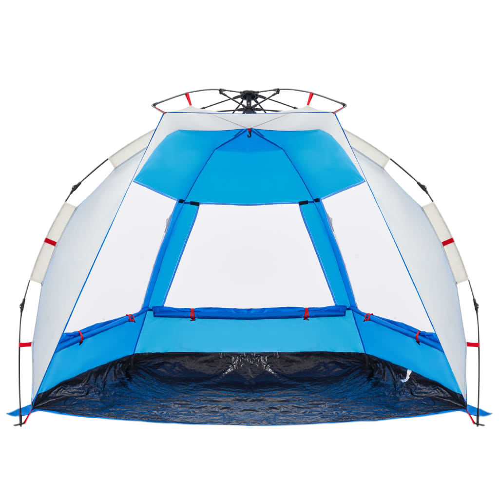 Beach Tent 2-Person Azure Blue Quick Release Waterproof