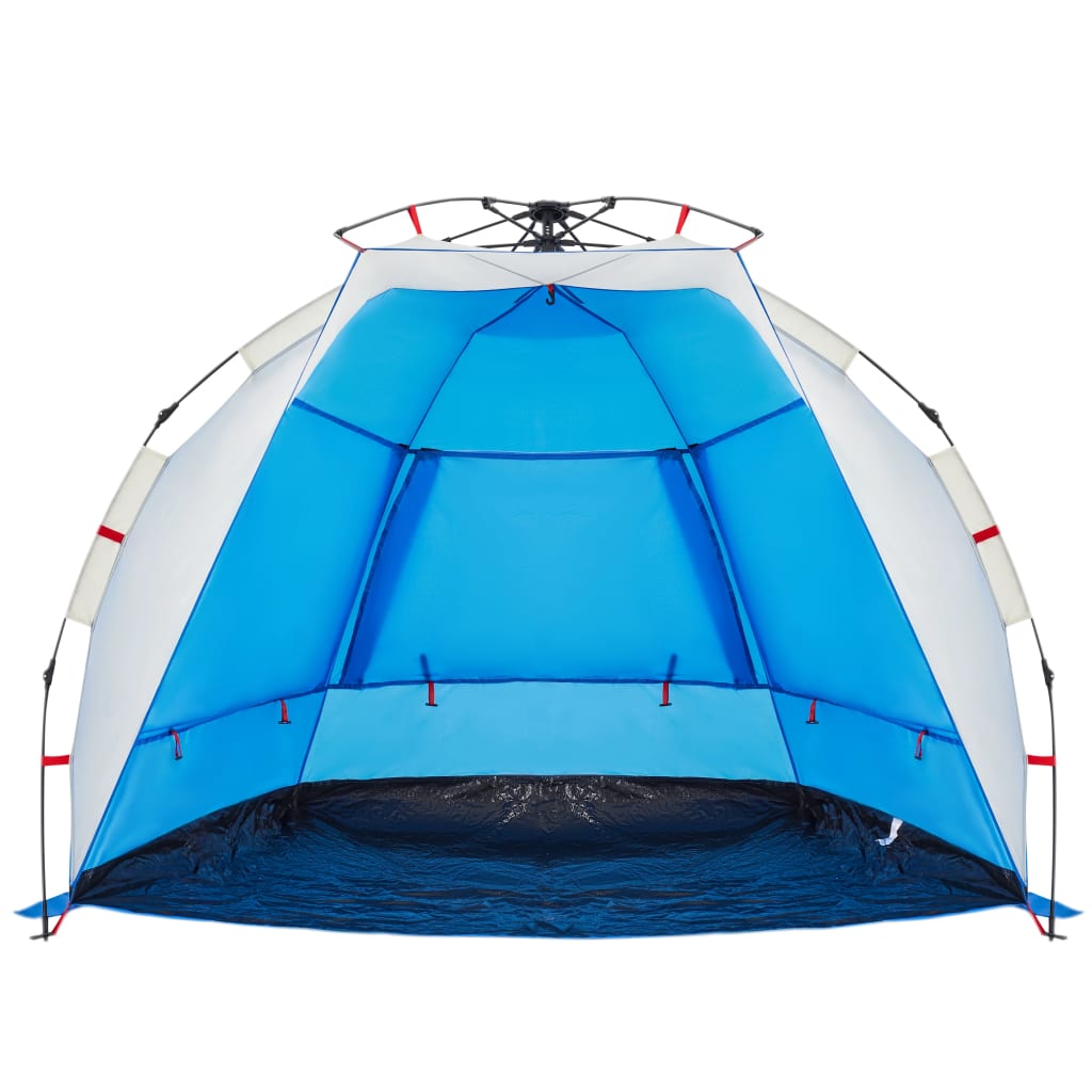 Beach Tent 2-Person Azure Blue Quick Release Waterproof