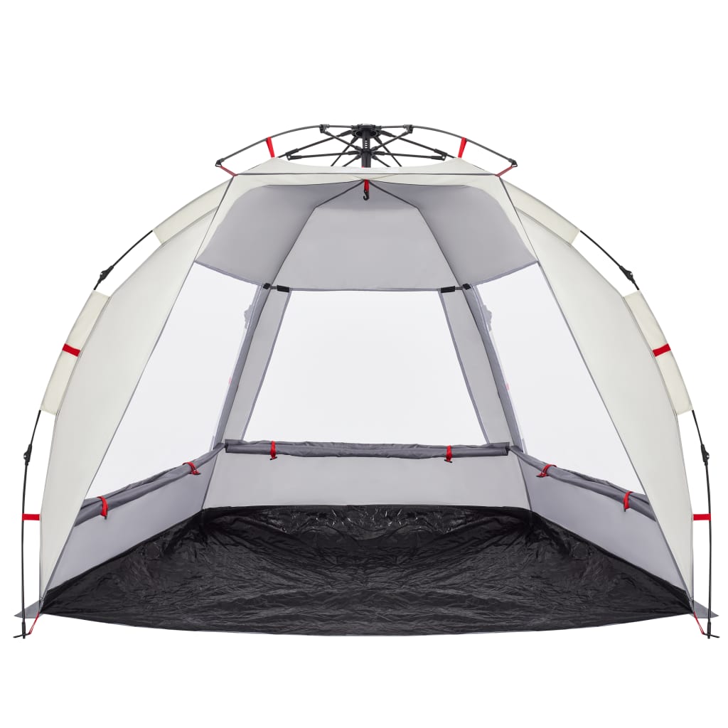 Beach Tent 2-Person Grey Quick Release Waterproof