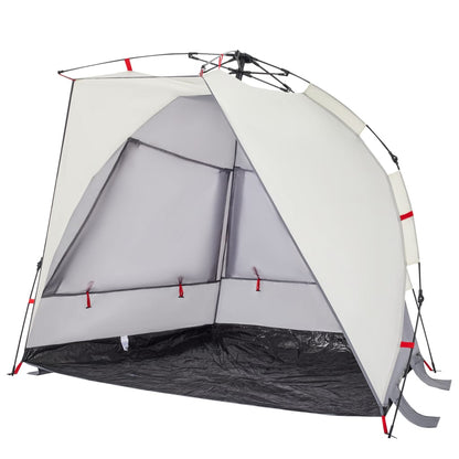 Beach Tent 2-Person Grey Quick Release Waterproof