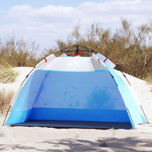 Beach Tent 2-Person Azure Blue Quick Release Waterproof