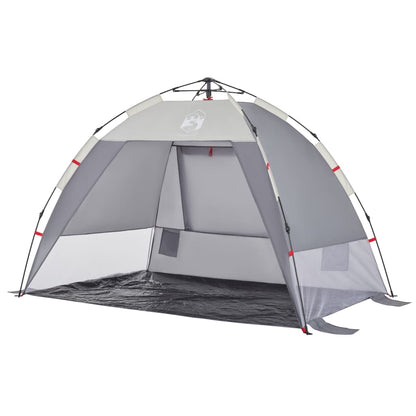 Beach Tent 2-Person Grey Quick Release Waterproof