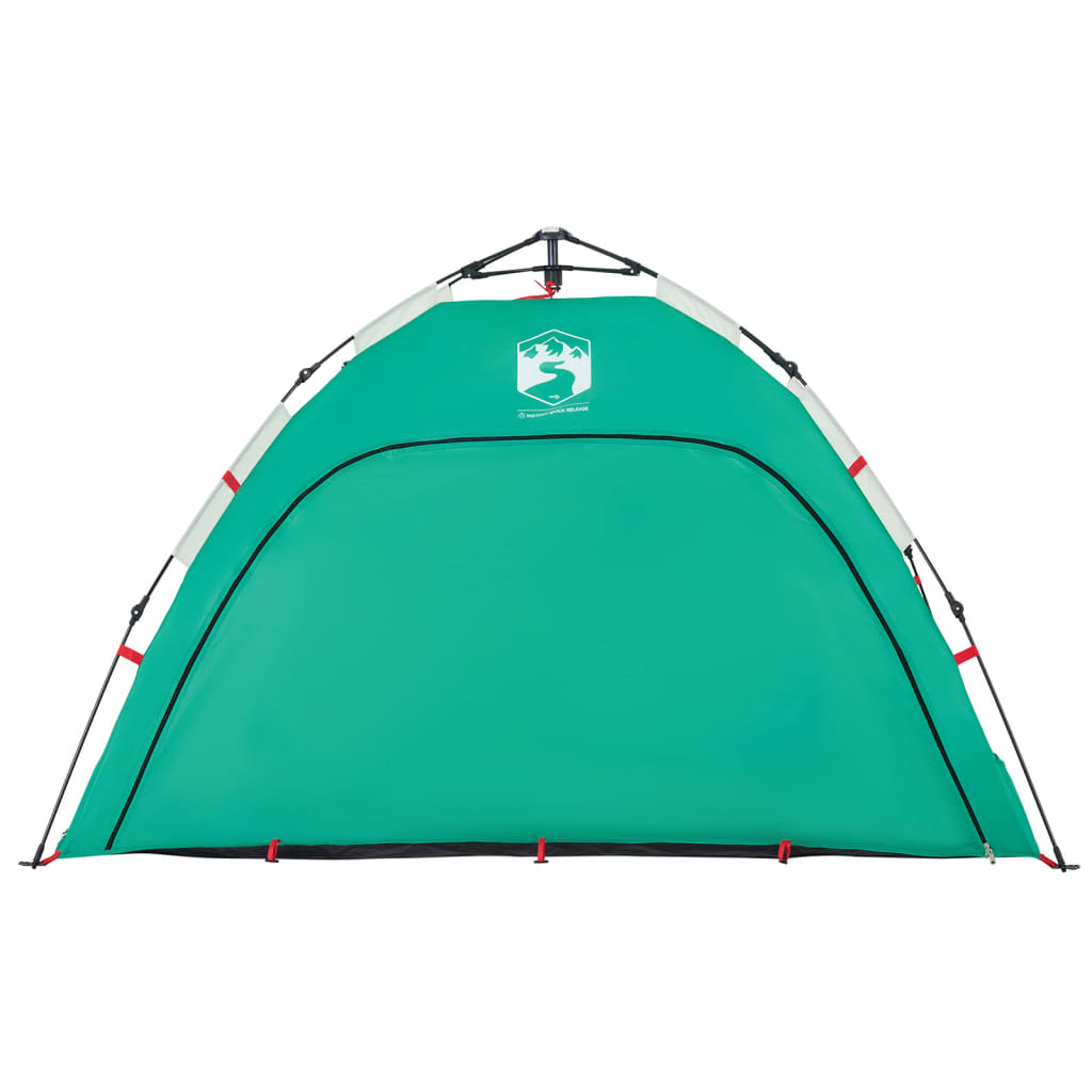 Beach Tent 2-Person Sea Green Quick Release Waterproof