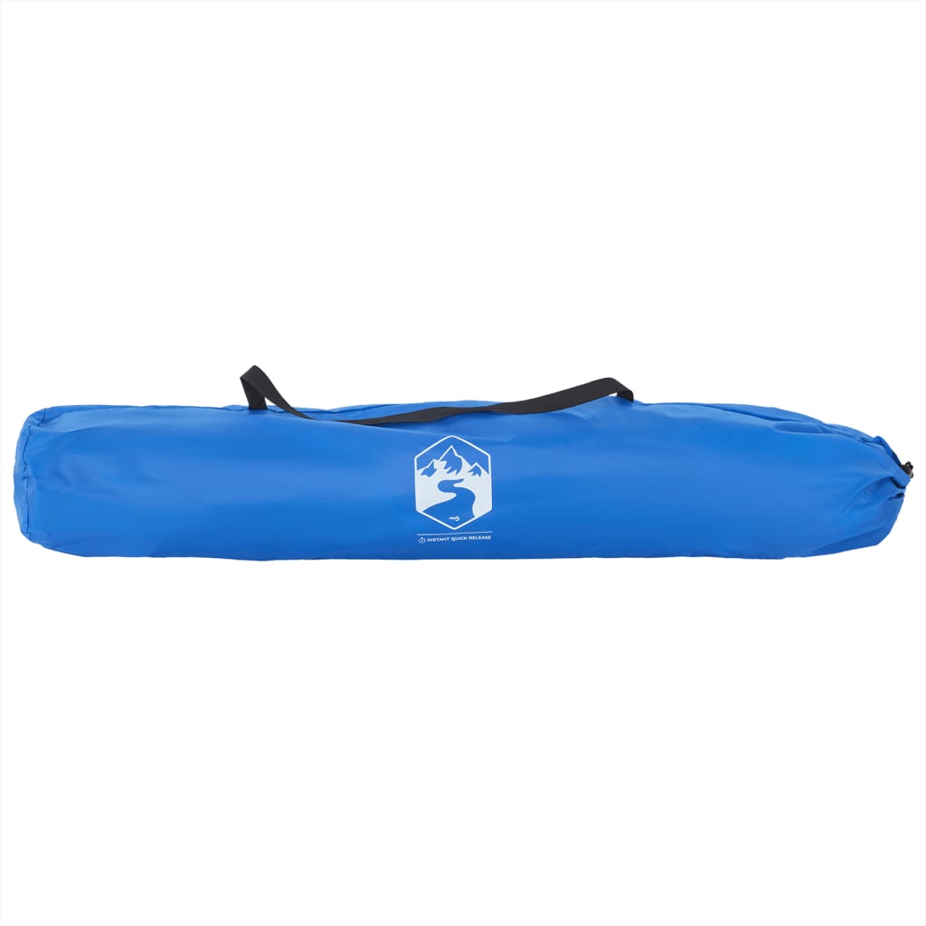 Beach Tent 3-Person Azure Blue Quick Release Waterproof