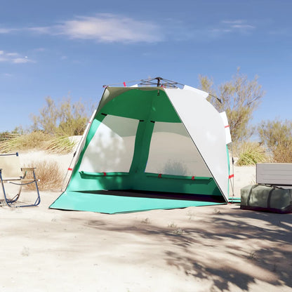 Beach Tent 3-Person Sea Green Quick Release Waterproof