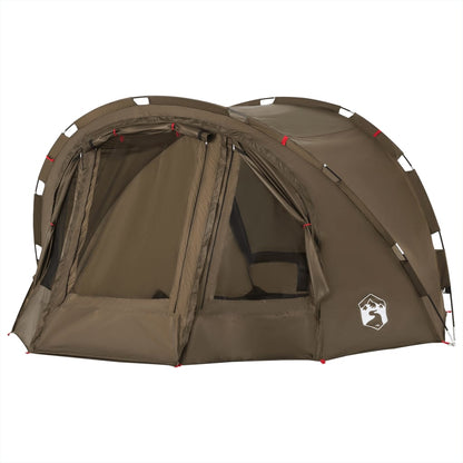 Fishing Tent 4-Person Olive Green Waterproof