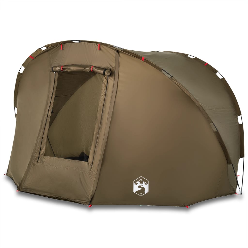 Fishing Tent 5-Person Olive Green Waterproof