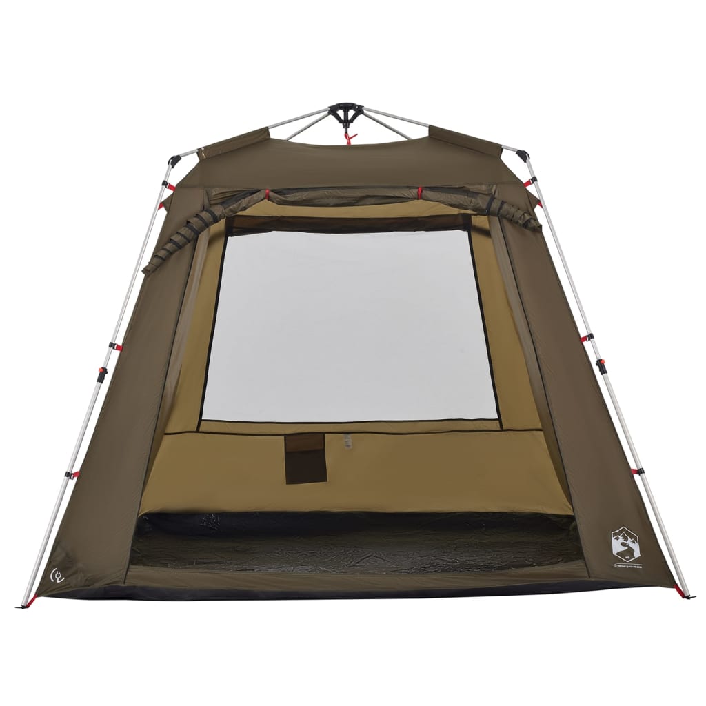 Fishing Tent 4-Person Olive Green Quick Release