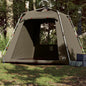 Fishing Tent 4-Person Olive Green Quick Release