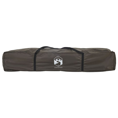 Fishing Tent 4-Person Brown Quick Release