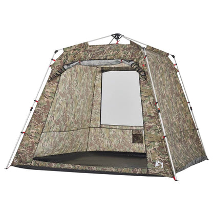 Fishing Tent 4-Person Camouflage Quick Release