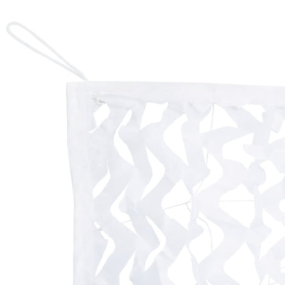 Camouflage Net with Storage Bag 844x142 cm White