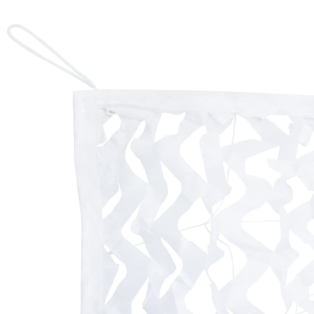 Camouflage Net with Storage Bag 292x213 cm White