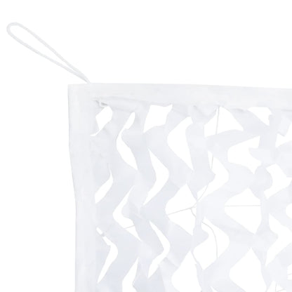 Camouflage Net with Storage Bag 409x206 cm White