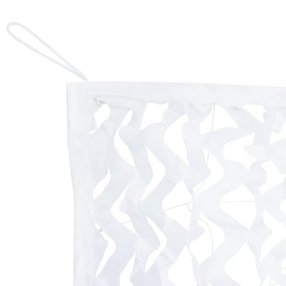 Camouflage Net with Storage Bag 623x203 cm White