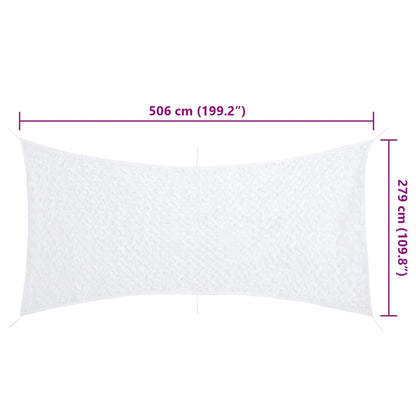 Camouflage Net with Storage Bag 506x279 cm White