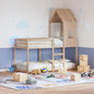 Kids' Bed Roof 60x99x139.5 cm Solid Wood Pine