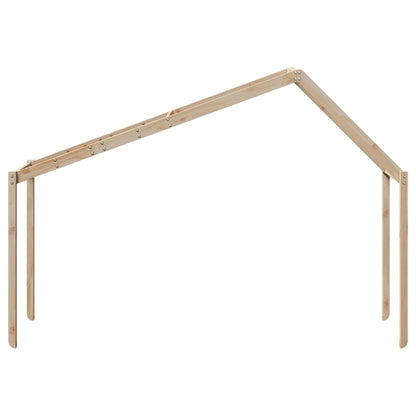 Kids' Bed Roof 213x85.5x144.5 cm Solid Wood Pine