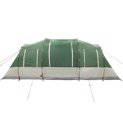 Camping Tent Tunnel 4-Person Green Waterproof