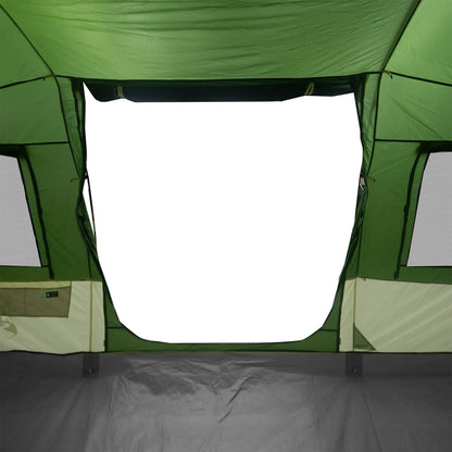 Camping Tent Tunnel 4-Person Green Waterproof