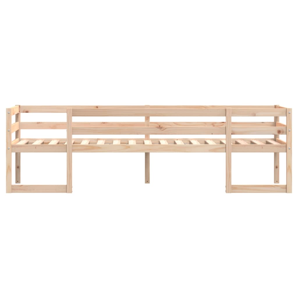 Kids' Bed Frame without Mattress 80x200 cm Solid Wood Pine