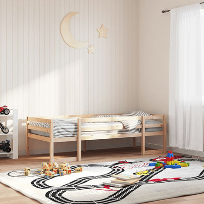 Kids' Bed Frame without Mattress 90x200 cm Solid Wood Pine