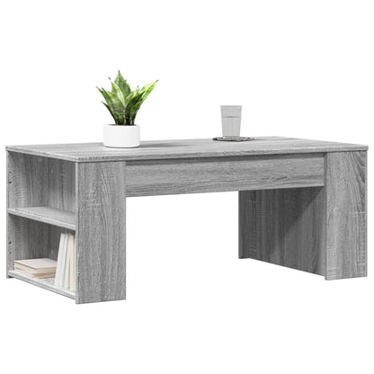 Coffee Table Grey Sonoma 102x55x42 cm Engineered Wood