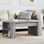 Coffee Table Grey Sonoma 102x55x42 cm Engineered Wood