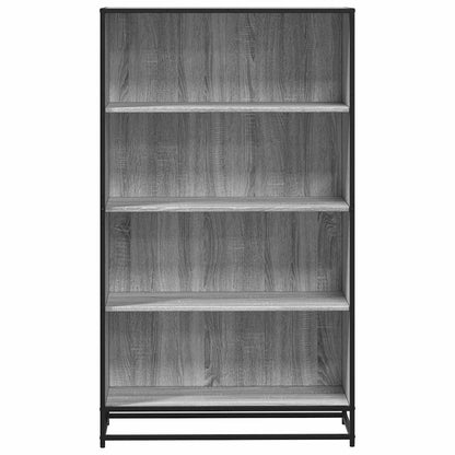 Bookcase Grey Sonoma 80.5x35x139 cm Engineered Wood