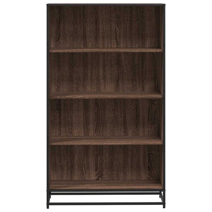 Bookcase Brown Oak 80.5x35x139 cm Engineered Wood