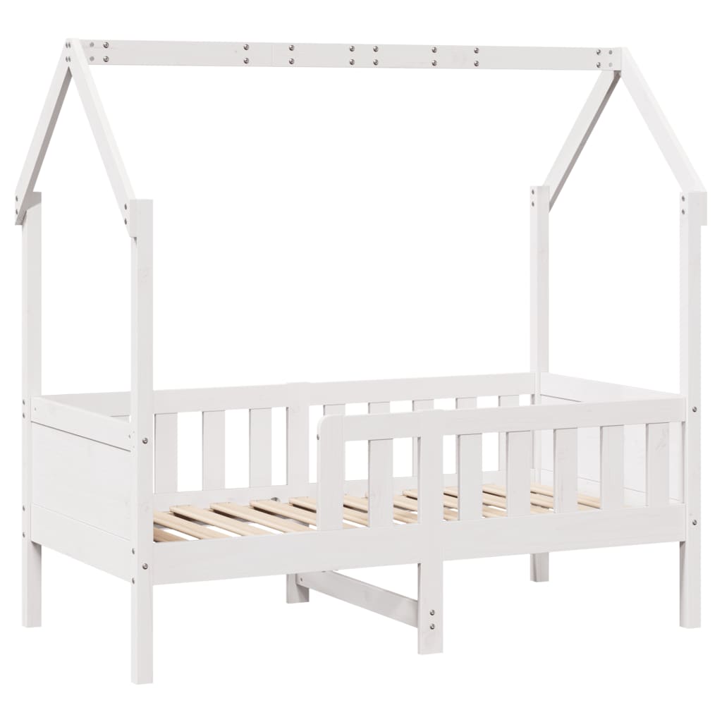 Kids Bed Frame with Drawers without Mattress 80x160 cm Solid Wood