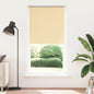 Roller Blind Blackout Beige 90x210 cm Fabric Width 85.7 cm Polyester