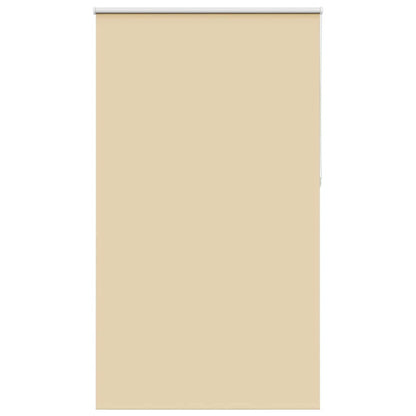 Roller Blind Blackout Beige 120x210 cm Fabric Width 116.6 cm Polyester