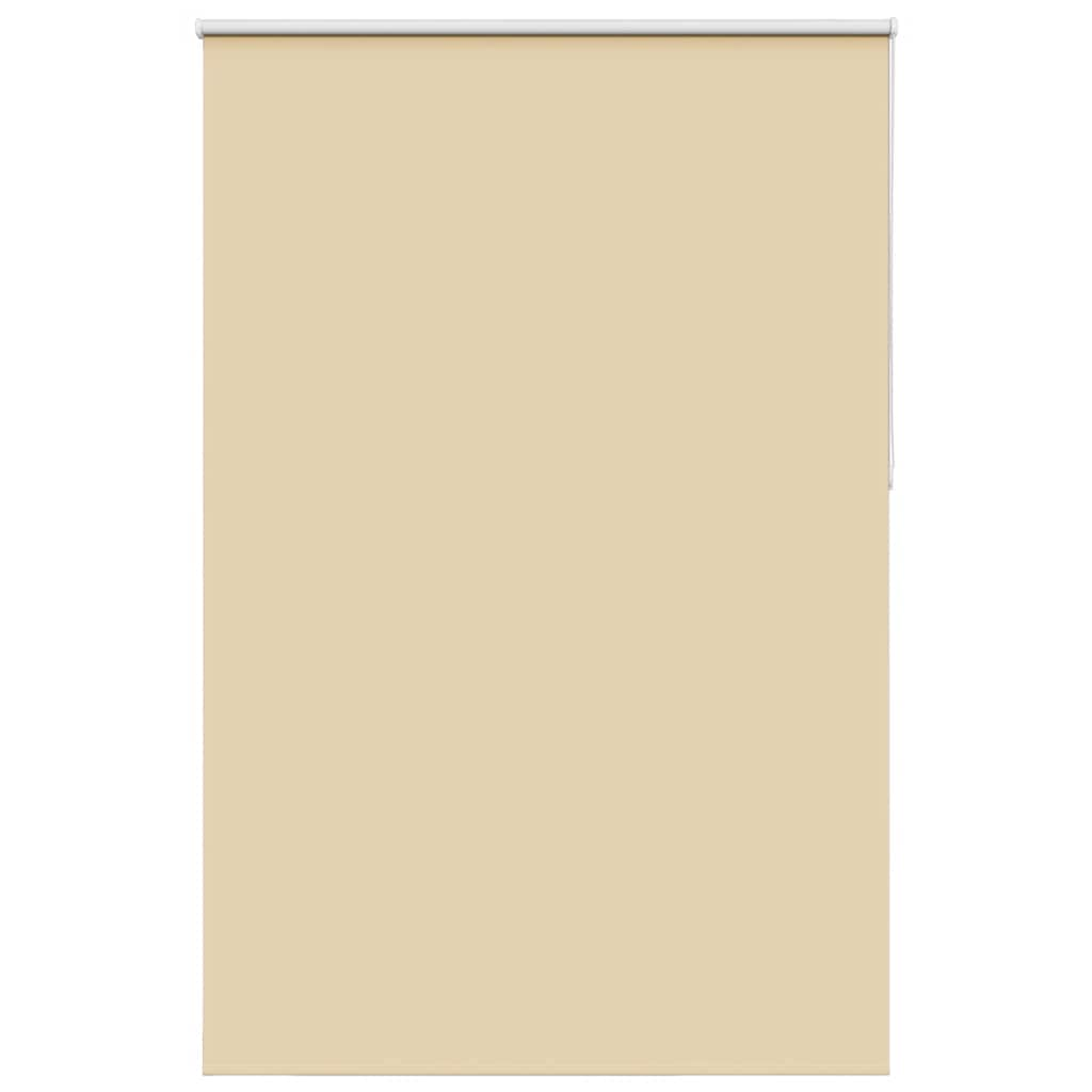 Roller Blind Blackout Beige 145x210 cm Fabric Width 141.6 cm Polyester