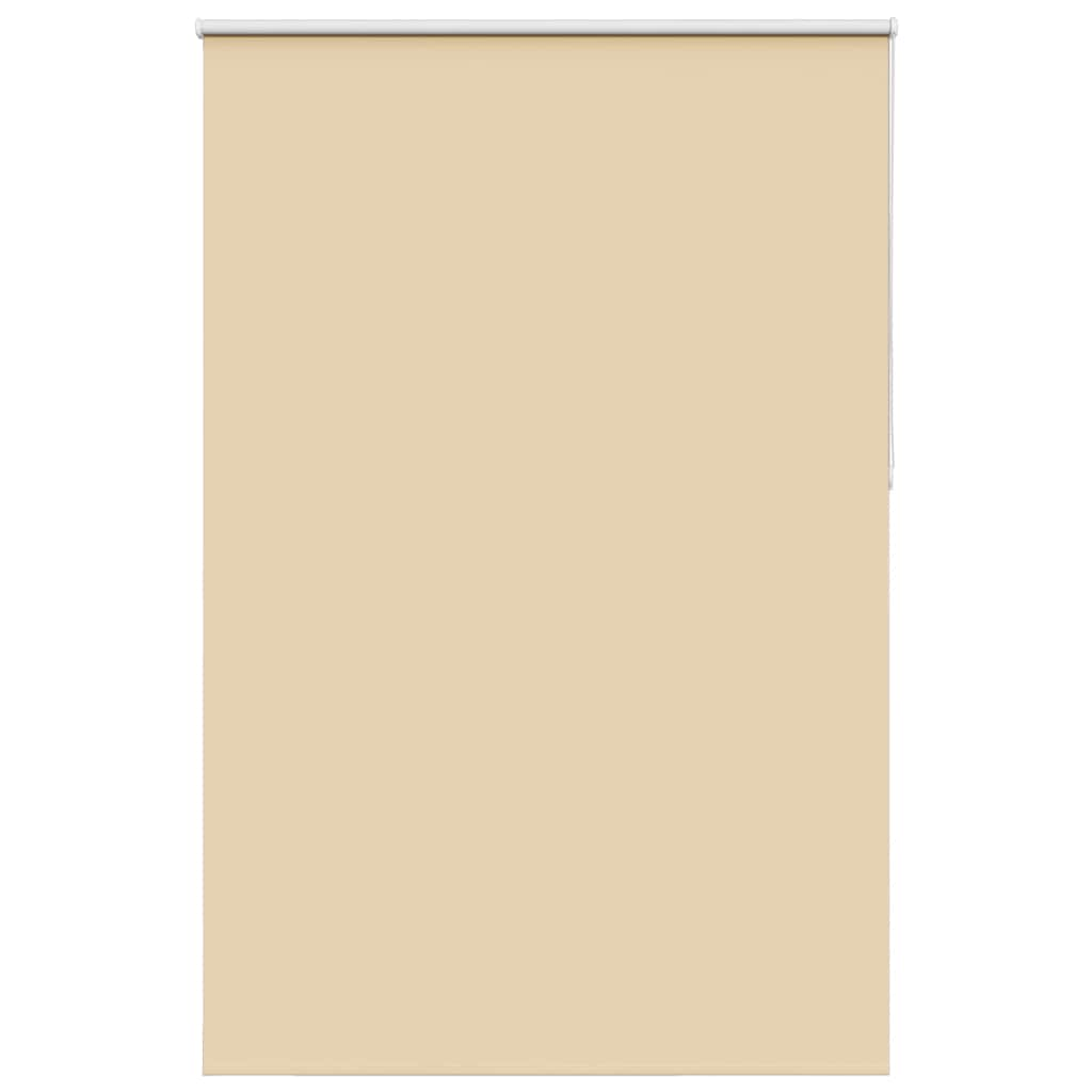 Roller Blind Blackout Beige 165x210 cm Fabric Width 161.6 cm Polyester