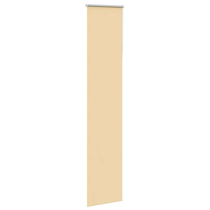 Roller Blind Blackout Beige 40x230 cm Fabric Width 35.7 cm Polyester