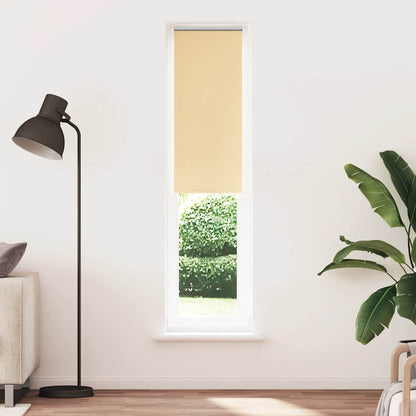 Roller Blind Blackout Beige 40x230 cm Fabric Width 35.7 cm Polyester